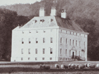 Moncreiffe House, Perthshire (Image: NMR) - burnt down, 1957