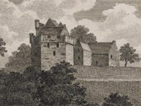 Craufurdland Castle before 19thC alterations (Image: RCAHMS)