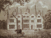 Winstanley Hall, Lancashire - print