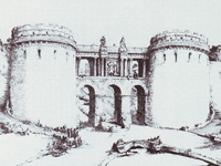 Proposed Barbican at Hengistbury Head (Image: 'The Last Country Houses' by Clive Aslet)