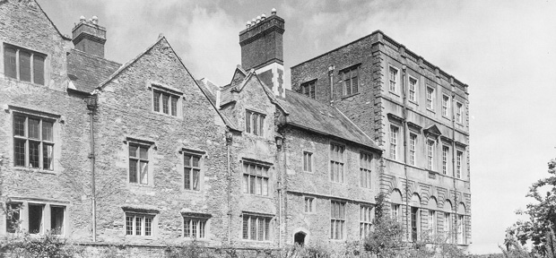 East and North wings, Halswell House (Image: RCHME in 'Some Somerset Country Houses' by David Dunning')
