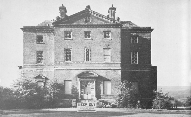 Entrance front, Barlaston Hall, Staffordshire (Image: SAVE Britain's Heritage)