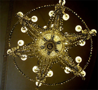Ickworth Electrolier: throwing new light after its clean (Image: ©National Trust)