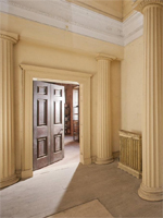 Corridor by Nicholas Revett, Trafalgar Park, Wiltshire (Image © Savills)