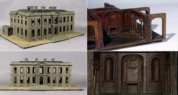 Model of Easton Neston, Northamptonshire, designed by Nicholas Hawksmoor, 1689 (Images © The Art Fund)