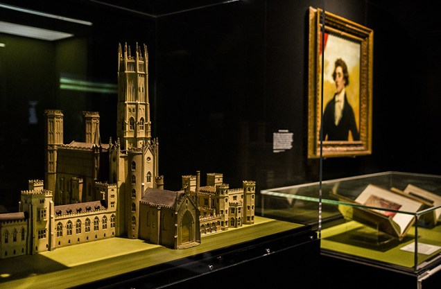 Model of Fonthill Abbey, Wiltshire, designed by James Wyatt. (Image © British Library)